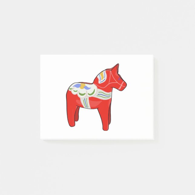 Post-it® Dalecarlian horse (Devant)