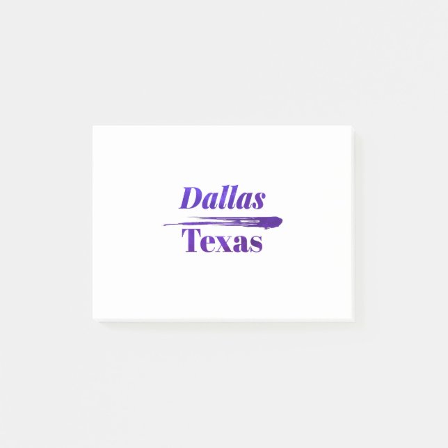 Post-it® Dallas Texas (Devant)