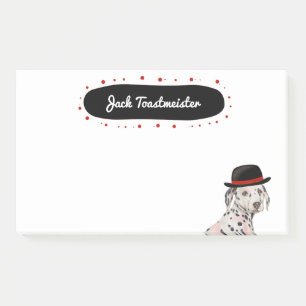 Post-it® Dalmatien avec peinture Casquette