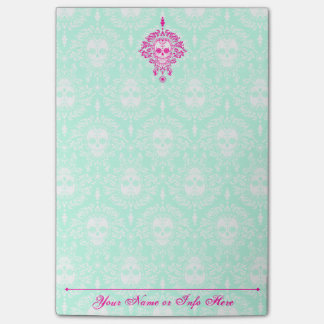 Post-it® Damassé morte - notes faites sur commande de