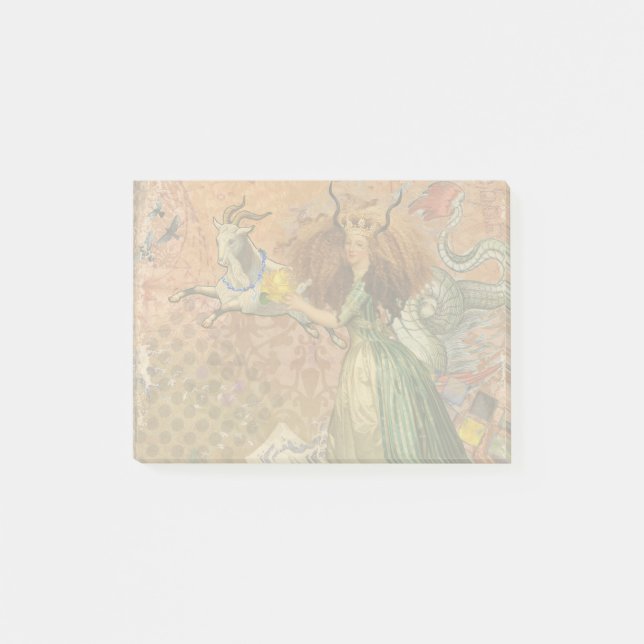 Post-it® Dame de la Renaissance Capricorne Fantastique Vint (Devant)