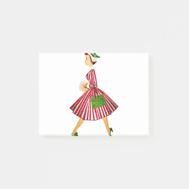 Post-it® dame de noël (Devant)