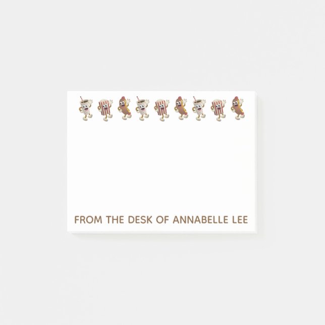 Post-it® Dancing 50's Food (Devant)