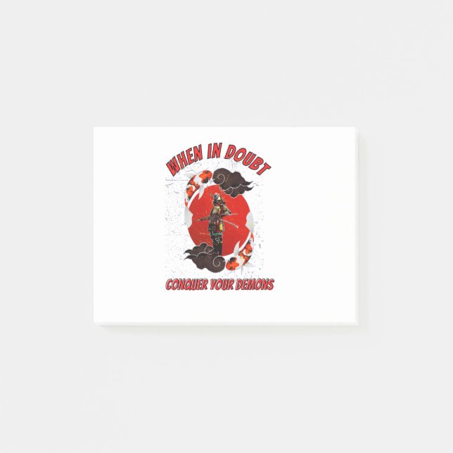 Post-it® Dans le doute, conquérir vos démons (Devant)
