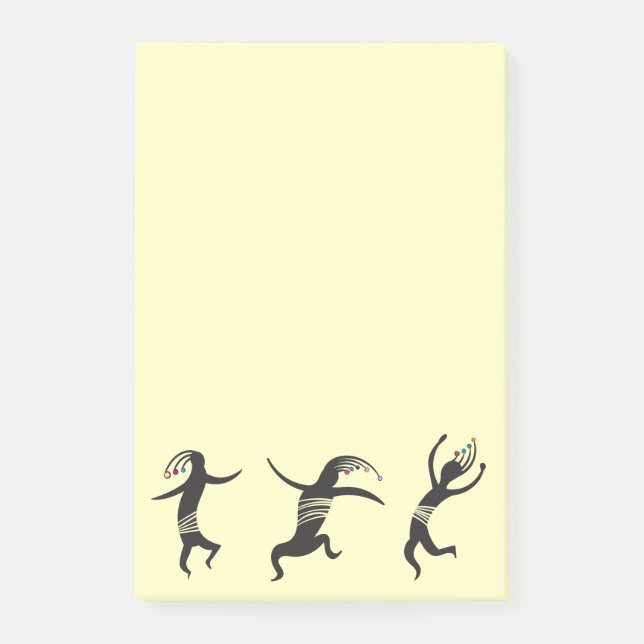 Post-it® Danse du Sud-Ouest Kokopelli (Devant)