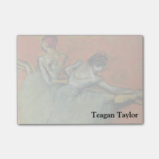 Post-it® Danseurs d'Edgar Degas | à la barre