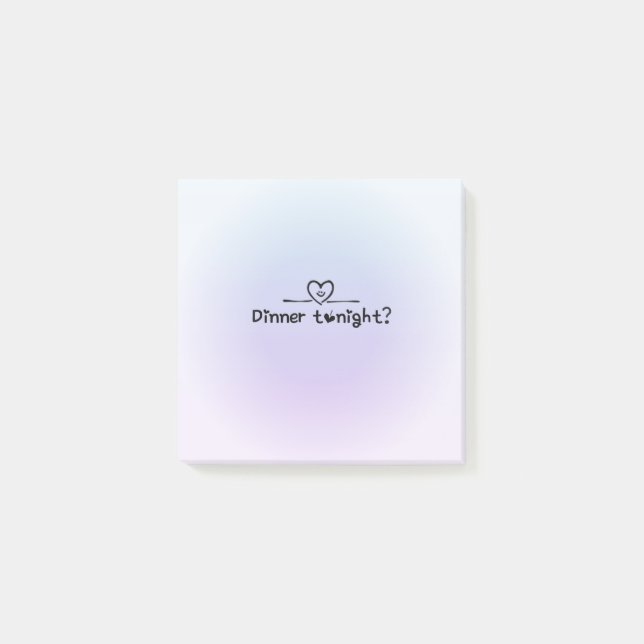 Post-it® Date du dîner (Devant)