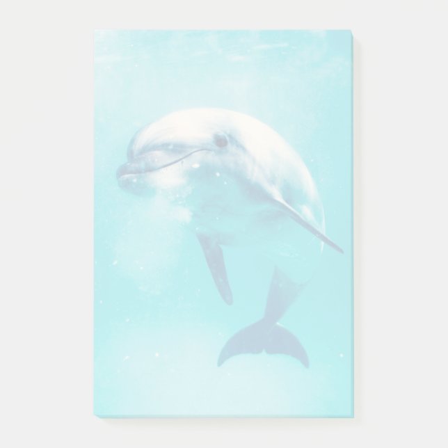 Post-it® Dauphin de Bottlenosed sous-marin (Devant)