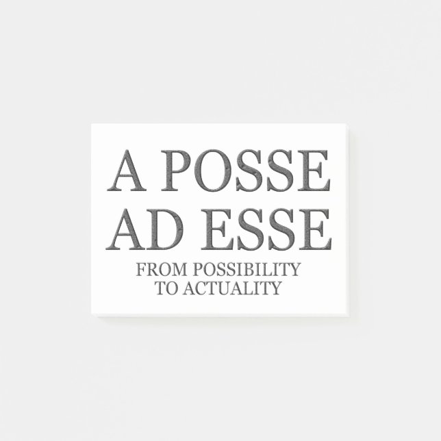 Post-it® De la possibilité à la réalité - obscurité (Devant)