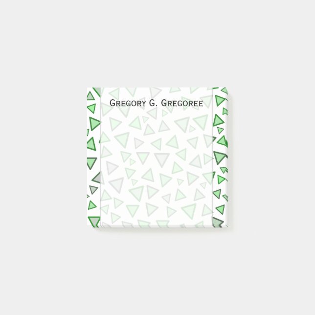 Post-it® De nombreux triangles colorés dans différentes nua (Devant)