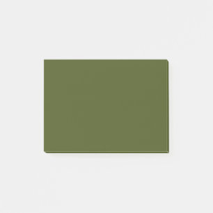 Post-it® Décor Arrière - plan vert olive à Customiser