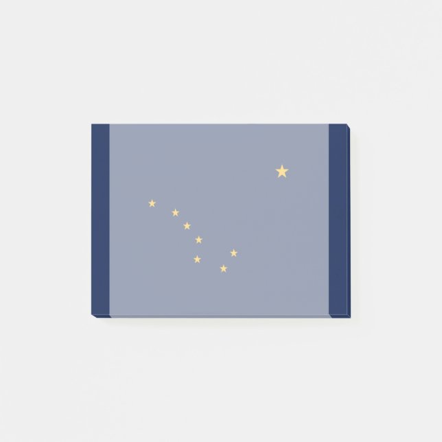 Post-it® Décor de conception du drapeau de l'État de l'Alas (Devant)