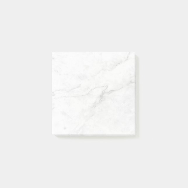 Post-it® Décor de maison élégant en marbre blanc (Devant)