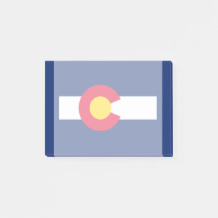 Post-it® Décor Design du drapeau de l'État du Colorado