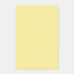 Post-it® Décor jaune crème Pastel prêt à customiser