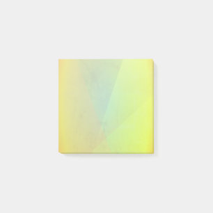 Post-it® Dégradé géométrique jaune moderne