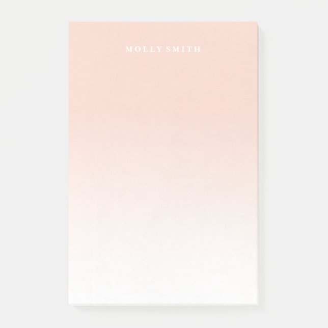 Post-it® Dégradé (grand) - abricot (Devant)