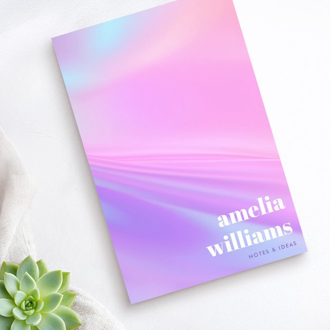 Post-it® Dégradé pastel rose violet tendance (Trendy pink purple pastel gradient post-it notes)