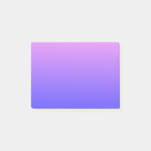 Post-it® Dégradé violet et bleu