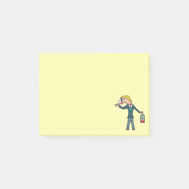 Post-it® Dégustation de vin de sommelier (Devant)