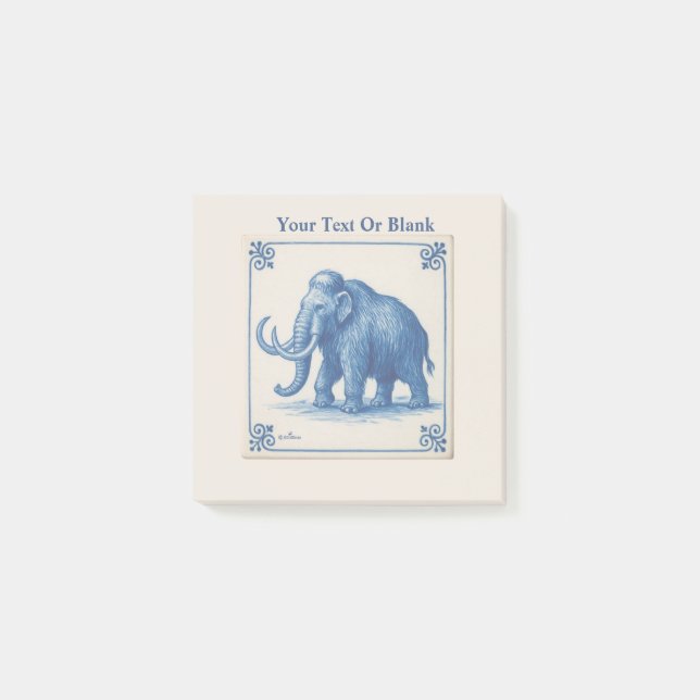 Post-it® Delft Wooly Mammoth (Devant)