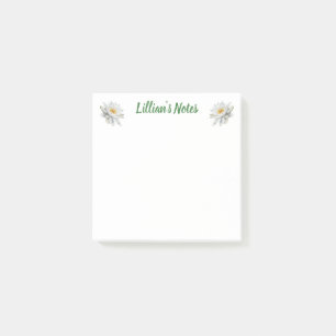 Post-it® Délicat Lys d'Eau Nom Floral
