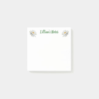 Post-it® Délicat Lys d'Eau Nom Floral