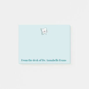 Post-it® Dent et brosse bleues