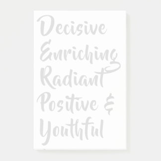 Post-it® DERPY - Un mode de vie.