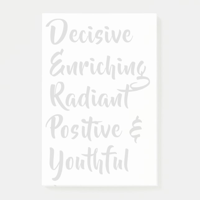 Post-it® DERPY - Un mode de vie. (Devant)