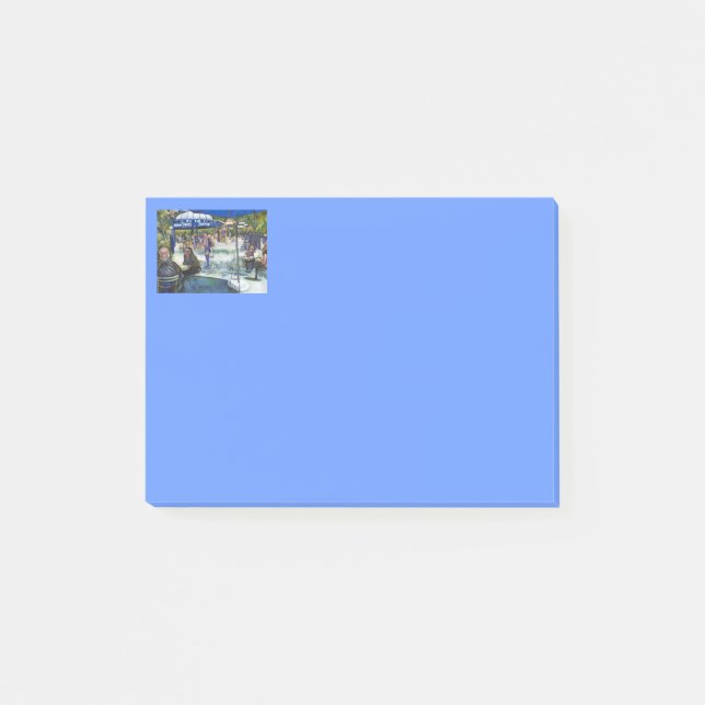 Post-it® Des gens passionnés qui jouent dans le parc, New Y (Devant)