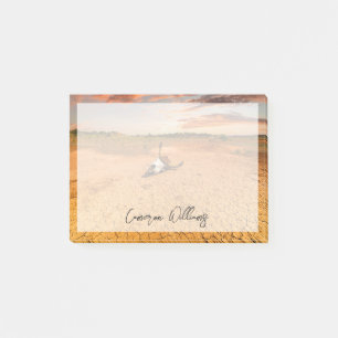 Post-it® Deserts   Desert with Cow Skull