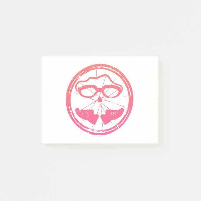 Post-it® Design cool de triathlon (Devant)