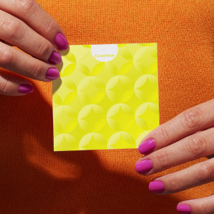 Post-it® Design d'ambiance jaune soleil Personnalisé