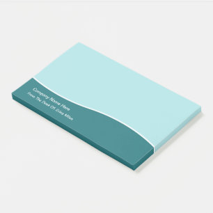 Post-it® Design moderne et Turquoise tendance Unique