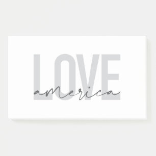 Post-it® Design moderne, simple, chic, cool de Love America