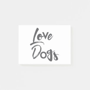 Post-it® Design moderne, simple, urbain et cool de Love Dog