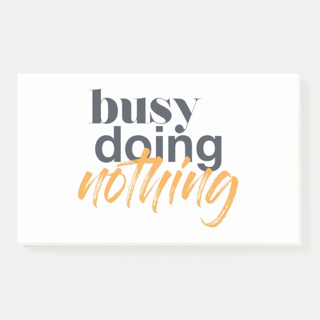 Post-it® Design urbain, moderne et tendance de Busy Doy Not (Devant)