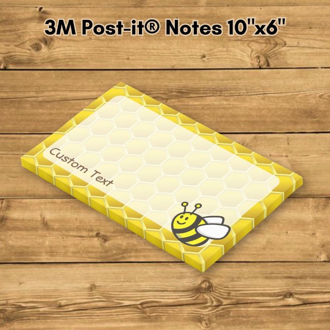 Post-it® Dessin animé d'abeille à miel (Créateur téléchargé)