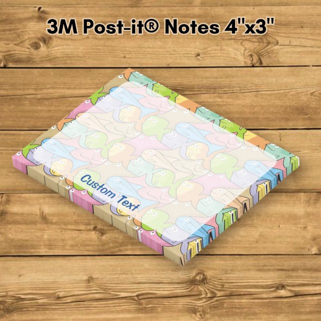 Post-it® Dessin Animé de Poissons (Créateur téléchargé)