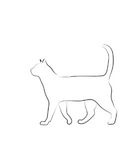 Cadeaux Dessin Au Trait Chat Zazzle Fr