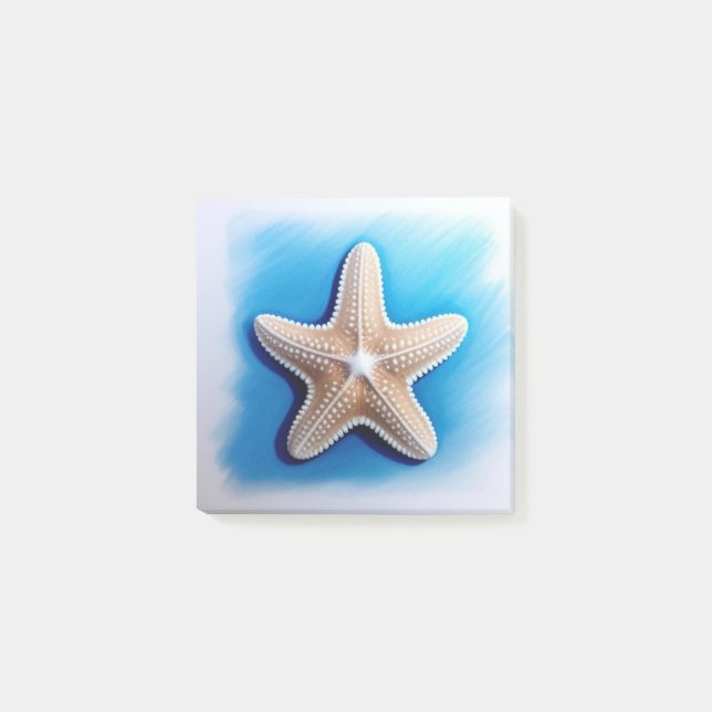 Post-it® Dessin Crayon Starfish (Devant)