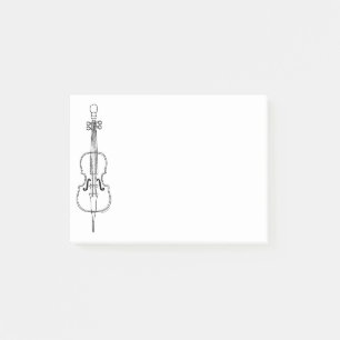 Post-it® Dessin de cello