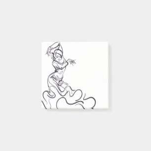Post-it® Dessin de danseuse flamenco