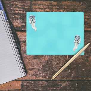 Post-it® Dessin humoristique sur le canard fantôme Big Eyes