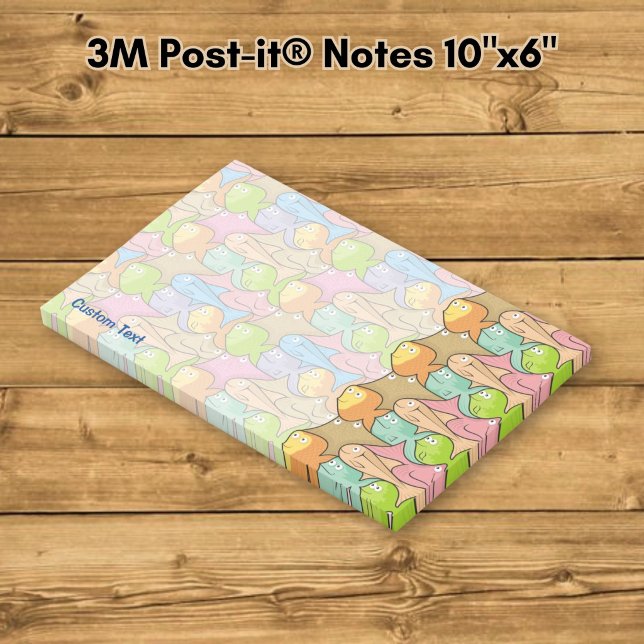 Post-it® Dessins Animés de Poissons (Créateur téléchargé)