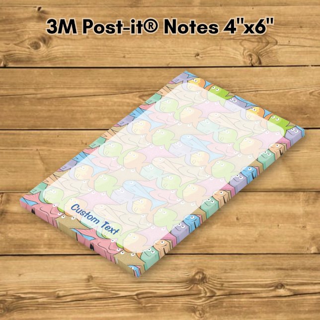 Post-it® Dessins Animés de Poissons (Créateur téléchargé)
