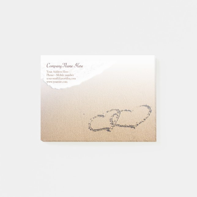 Post-it® Deux Hearts (Devant)