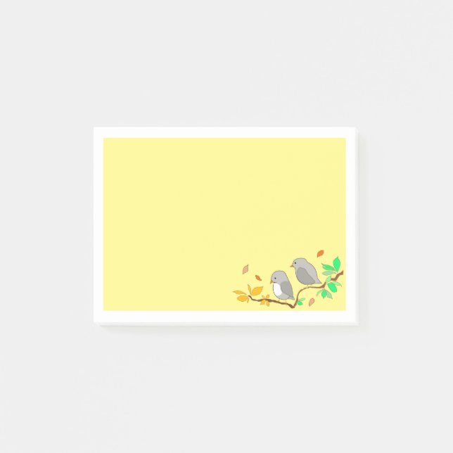 Post-it® Deux Petits oiseaux (Devant)