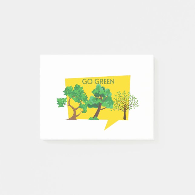 Post-it® Devenez écolo, Sauvez La Planète (Devant)